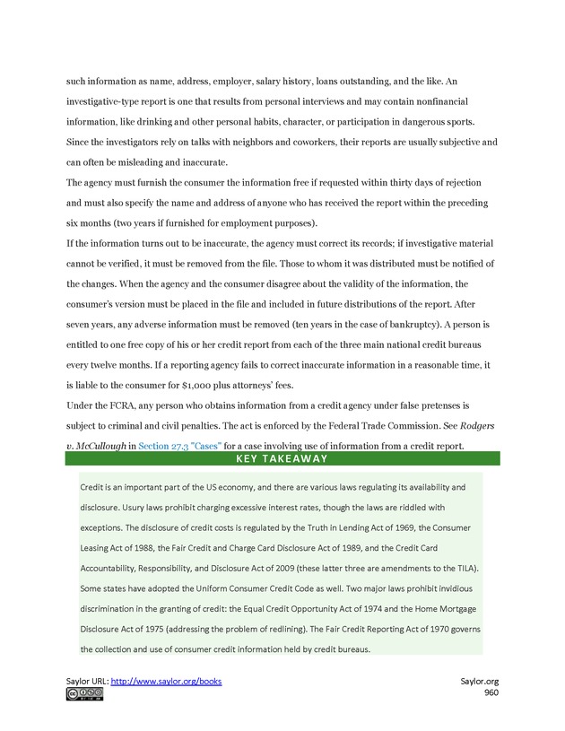 Business Law and the Legal Environment - Page 960